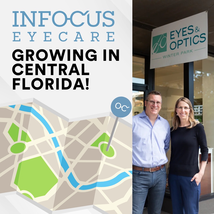 InFocus Eyecare Expands into Winter Park, Florida through Partnership with Eyes & Optics