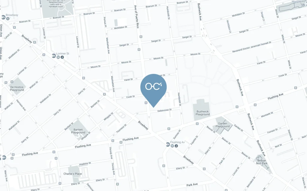 brooklyn location map