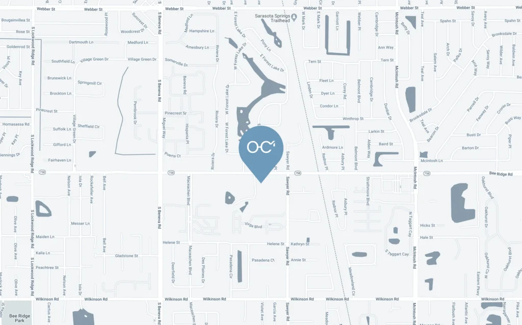 sarasota location map