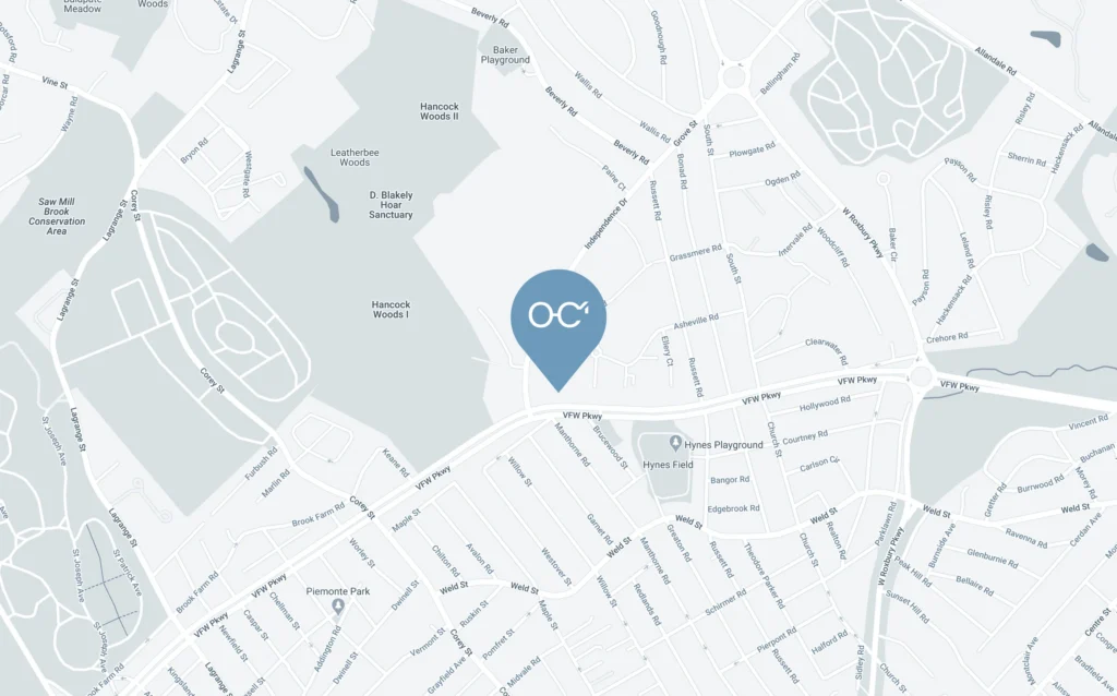 chestnut hill location map