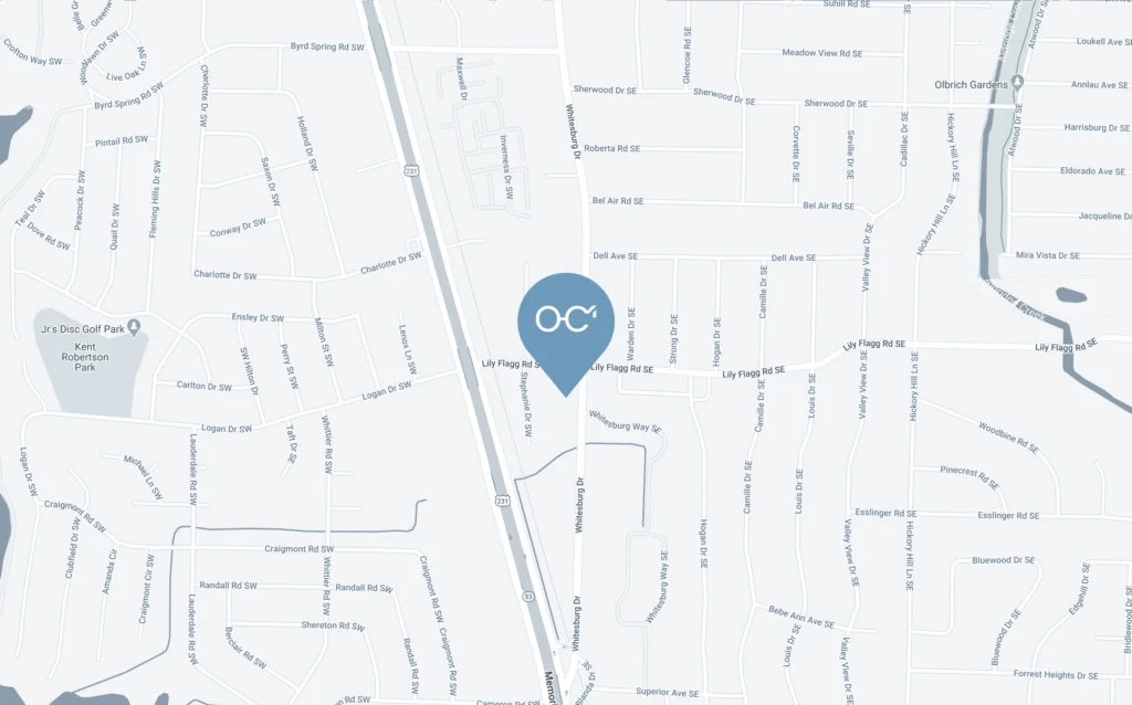 huntsville location map