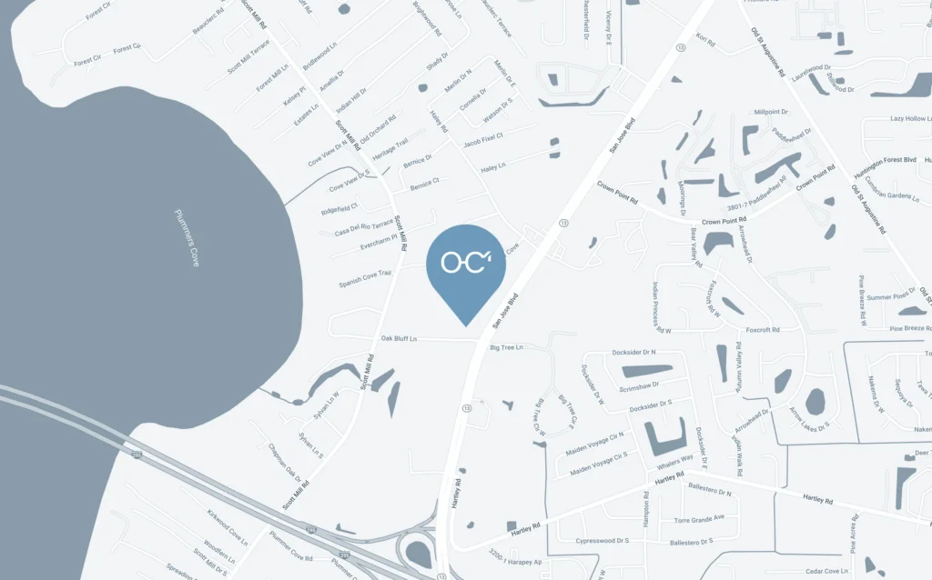 jacksonville location map