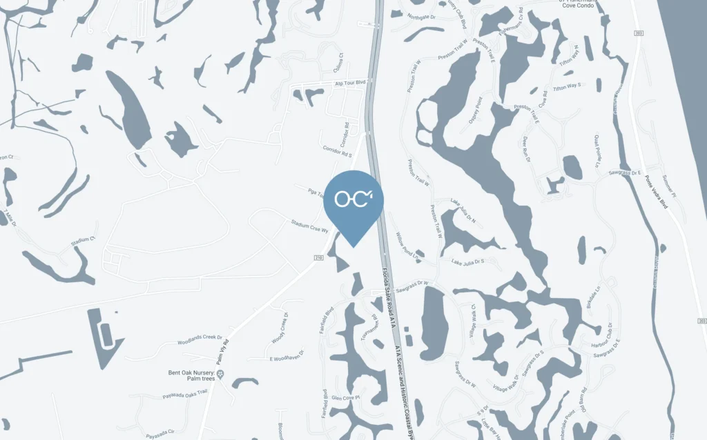 ponte vedra beach location map