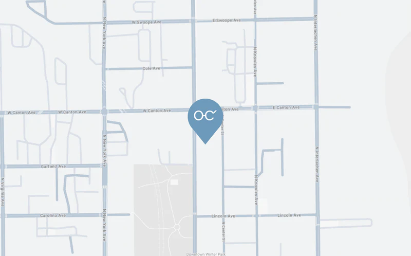 winter park location map